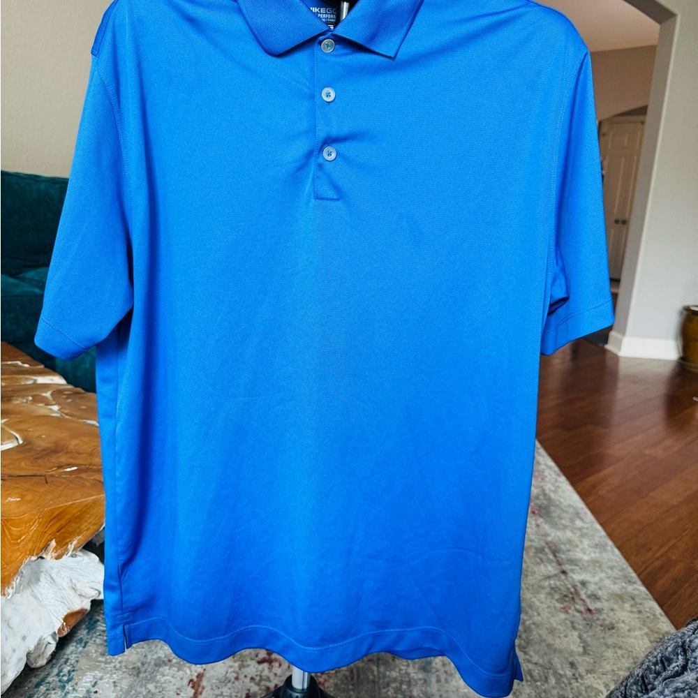 Nike Vibrant Blue Polo Shirt